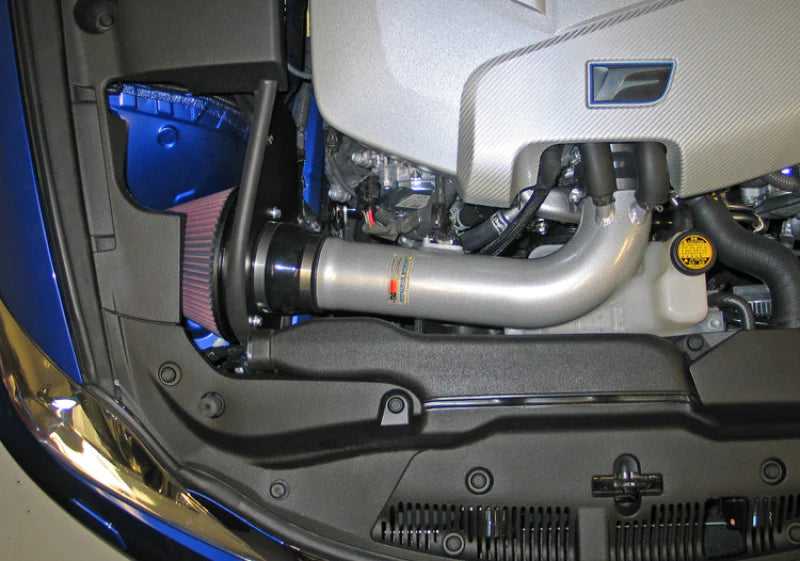 K&N 08-09 Lexus IS F Silver Short Ram Typhoon Intake - 69-8703TS