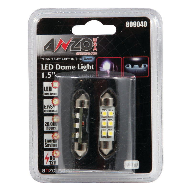 ANZO LED Dome Light Universal LED Dome Light - 1.5in - 809040-C-Dub Tech