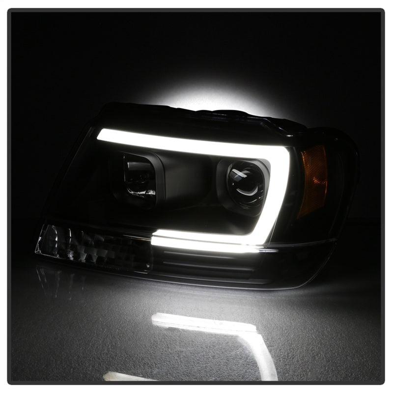 Spyder 99-04 Jeep Grand Cherokee Projector Headlights - Light Bar - 5085221