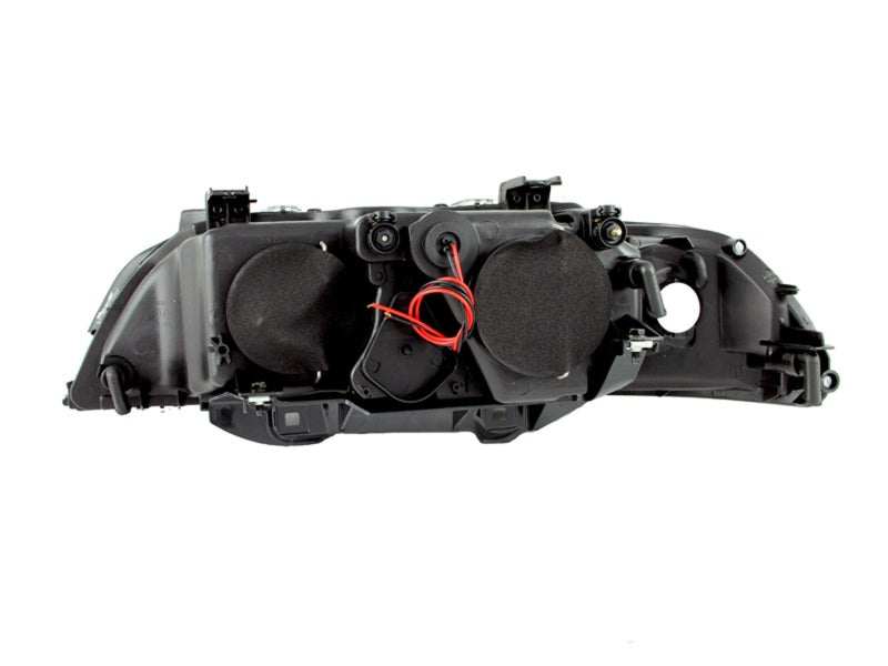 ANZO 1997-2001 BMW 5 Series Projector Headlights w/ Halo Black - 121017-C-Dub Tech