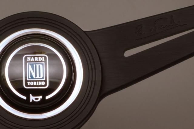 Nardi Classic - 330mm (Black Leather / Black)