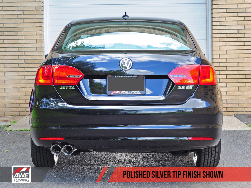 AWE Tuning Mk6 Jetta 2.5L Touring Edition Exhaust - Polished - 3015-22060-C-Dub Tech