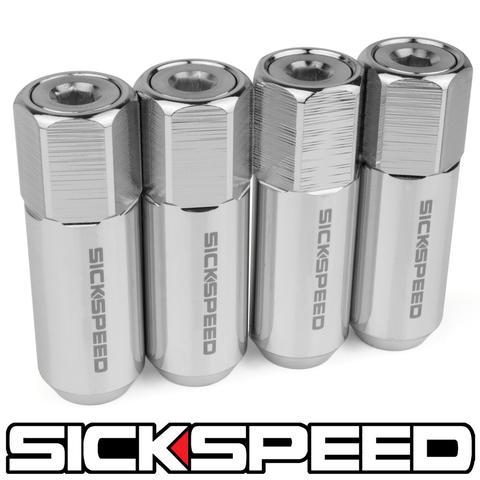 60MM Aluminum Lug Nuts 4PC 1/2X20