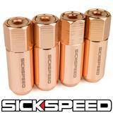 60MM Aluminum Lug Nuts 4PC 1/2X20-C-Dub Tech