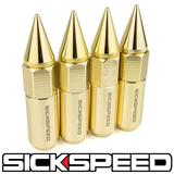 60MM Aluminum Lug Nuts 4PC 12X1.25-C-Dub Tech
