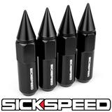60MM Aluminum Lug Nuts 4PC 12X1.25-C-Dub Tech
