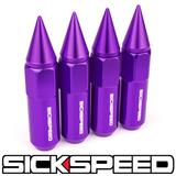 60MM Aluminum Lug Nuts 4PC 12X1.25-C-Dub Tech