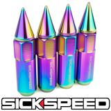 60MM Aluminum Lug Nuts 4PC 12X1.25-C-Dub Tech