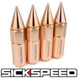 60MM Aluminum Lug Nuts 4PC 12X1.25-C-Dub Tech