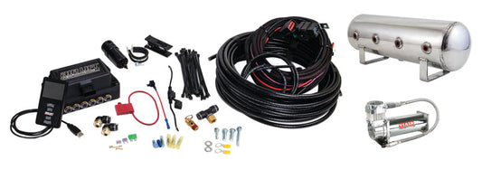 Air Lift Performance 3P (1/4 Air Line 2.5 Gal  Polished - 27781-C-Dub Tech