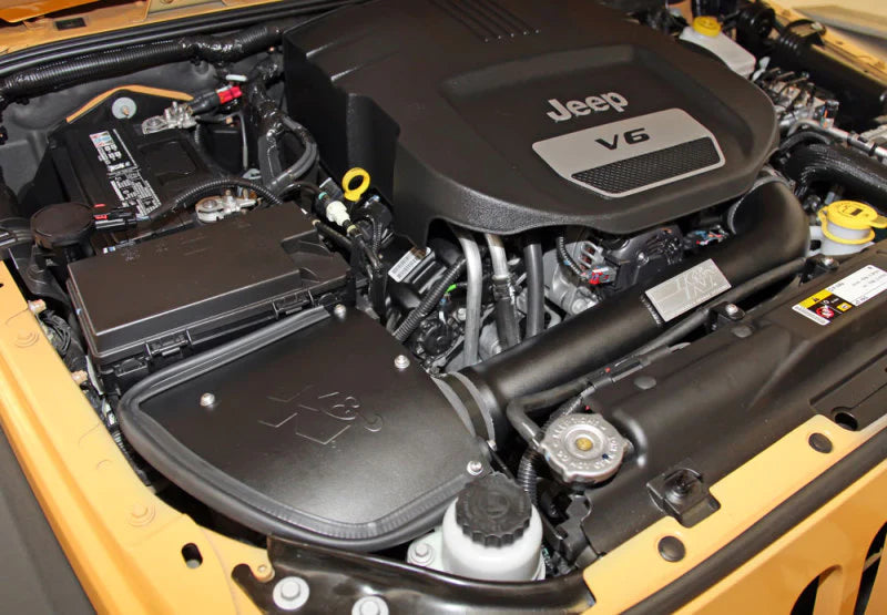 K&N 71 Series Performance Intake Kit for 12-18 Jeep Wrangler - 71-1566