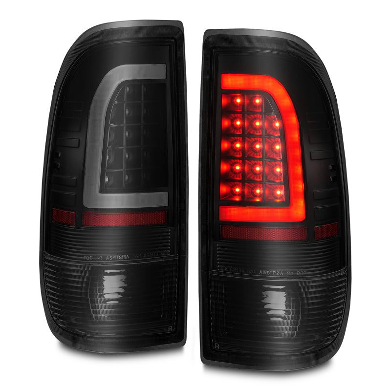 ANZO 1997-2003 Ford F-150 LED Tail Lights w/ Light Bar - 311378-C-Dub Tech