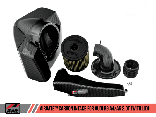 AWE Tuning Audi B9 A4/A5 2.0T Quattro Carbon Fiber AirGate - 2660-15028-C-Dub Tech