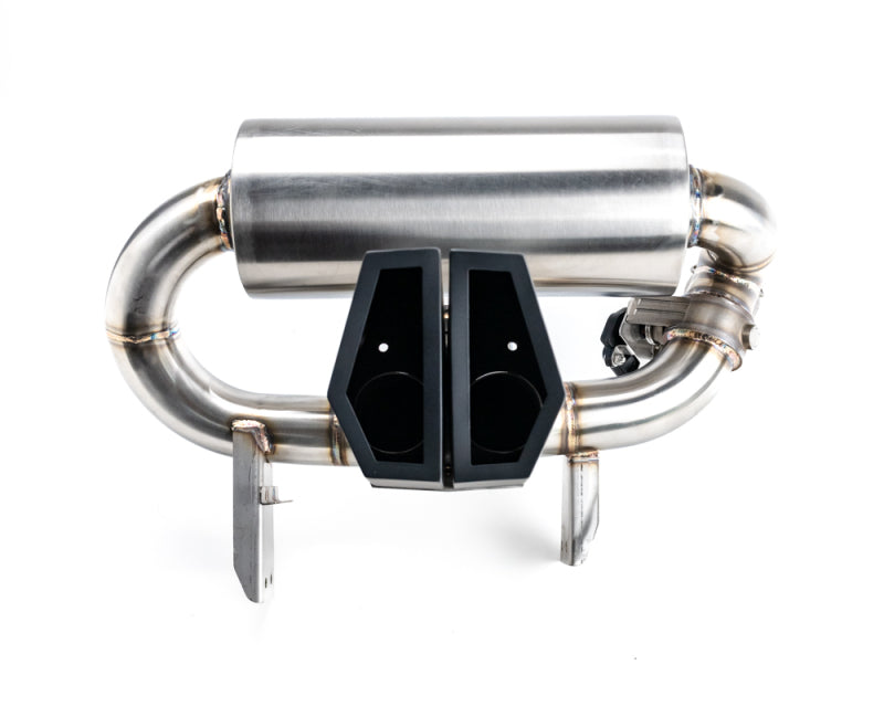 Agency Power Valvetronic Exhaust System Black Tips Can-Am Maverick X3 - AP-BRP-X3-170-BLK-C-Dub Tech
