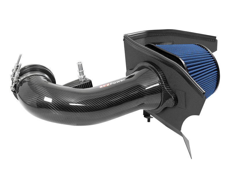 aFe 19-20 GM Trucks 5.3L/6.2L Track Series Carbon Fiber Cold - 57-10015R-C-Dub Tech