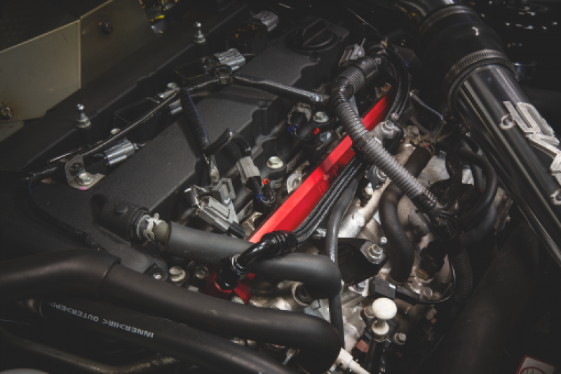 AMS Performance 08-15 Mitsubishi EVO X CNC Machined Aluminum Fuel - AMS.04.07.0006-1-C-Dub Tech