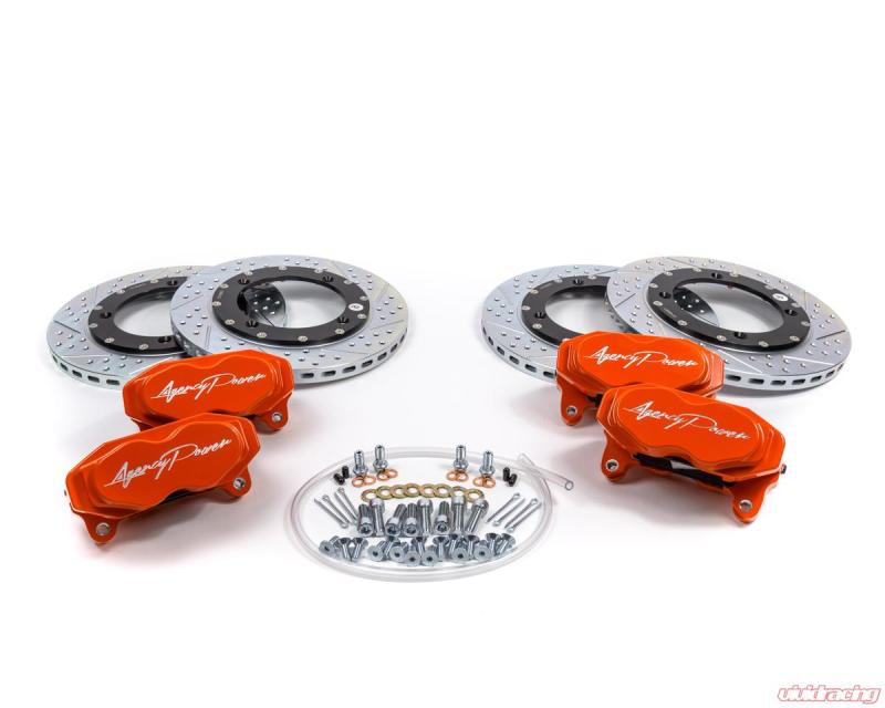 Agency Power Big Brake Kit Front and Rear Orange Can-Am - AP-BRP-X3-460-OR-C-Dub Tech