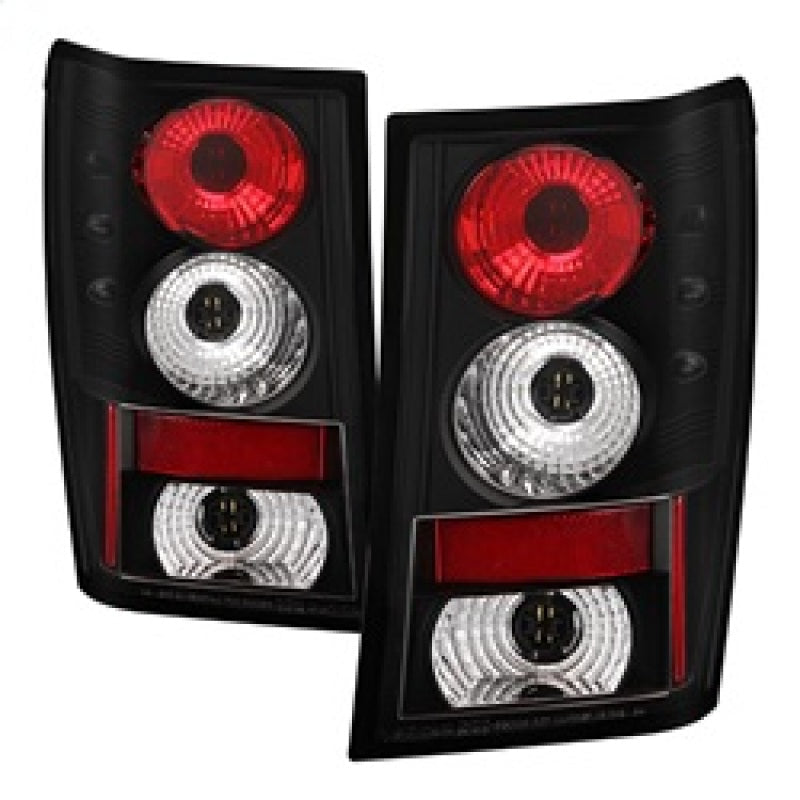 Spyder Jeep Grand Cherokee 05-06 Euro Style Tail Lights Black - 5005502