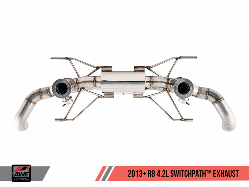 AWE Tuning Audi R8 4.2L Coupe SwitchPath Exhaust (2014+) - 3025-31022-C-Dub Tech
