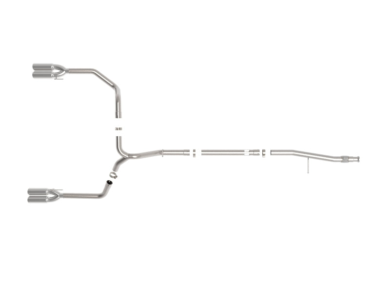 aFe Vulcan Series 3in 304SS DPF-Back 20-21 GM Trucks L6-3.0L - 49-34130-P-C-Dub Tech