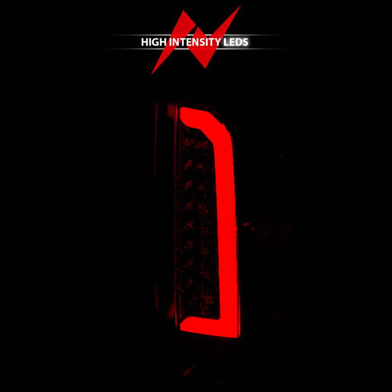 ANZO 15-21 Chevy Colorado LED Taillights w/ Light Bar Chrome - 311407-C-Dub Tech