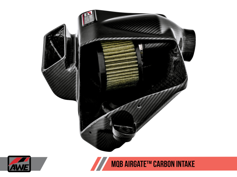 AWE Tuning Audi/VW MQB (1.8T / 2.0T) Carbon Fiber AirGate - 2660-15240-C-Dub Tech