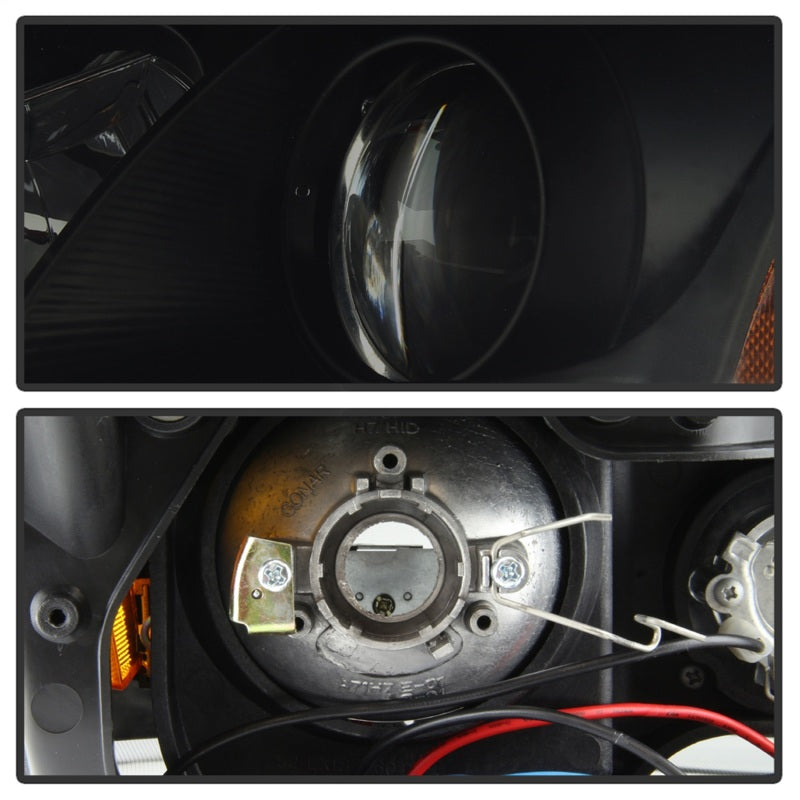 Spyder Lexus IS 250/350 2006-2010 Projector Headlights DRL Black Smoke - 5080073