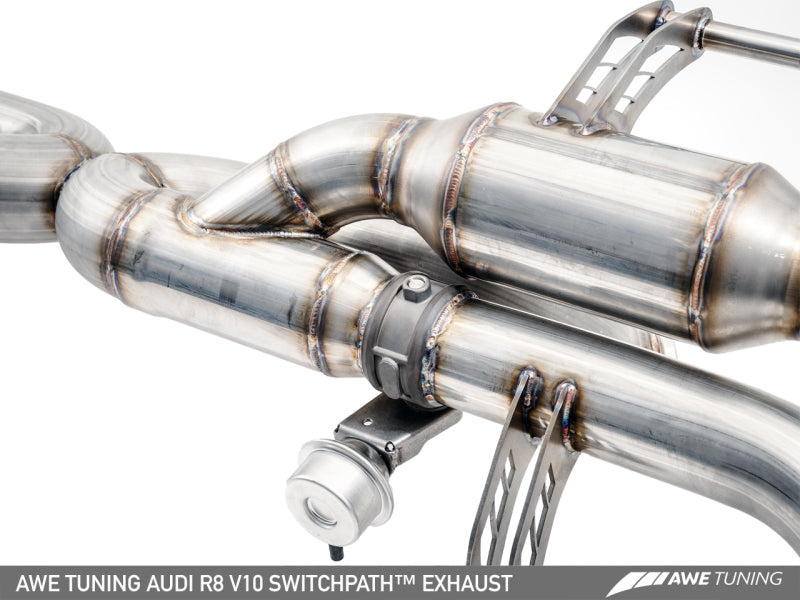 AWE Tuning Audi R8 V10 Coupe SwitchPath Exhaust (2014+) - 3025-31020-C-Dub Tech