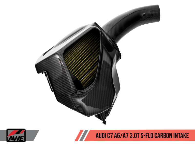 AWE Tuning Audi C7 A6 / A7 3.0T S-FLO Carbon - 2660-15022-C-Dub Tech