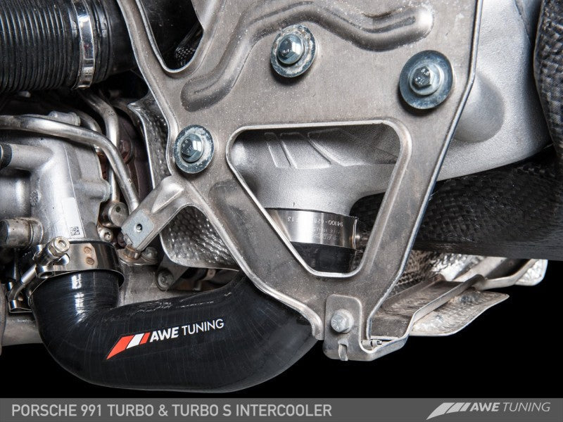 AWE Tuning Porsche 991 (991.2) Turbo/Turbo S Performance Intercooler Kit - 4510-11050-C-Dub Tech