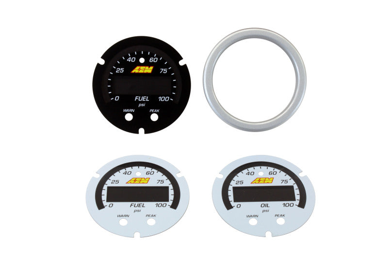 AEM X-Series Pressure Gauge Accessory Kit - 30-0301-ACC-C-Dub Tech