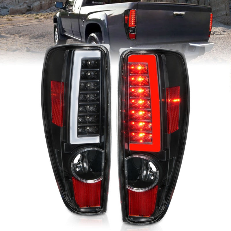ANZO 2004-2012 Chevrolet Colorado/ GMC Canyon LED Tail Lights w/ - 311382-C-Dub Tech
