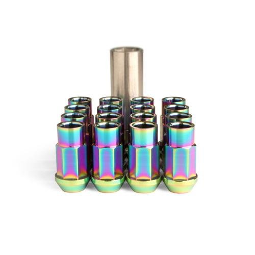 7-Sided Forged Ti Extended Lug Nut Set-C-Dub Tech