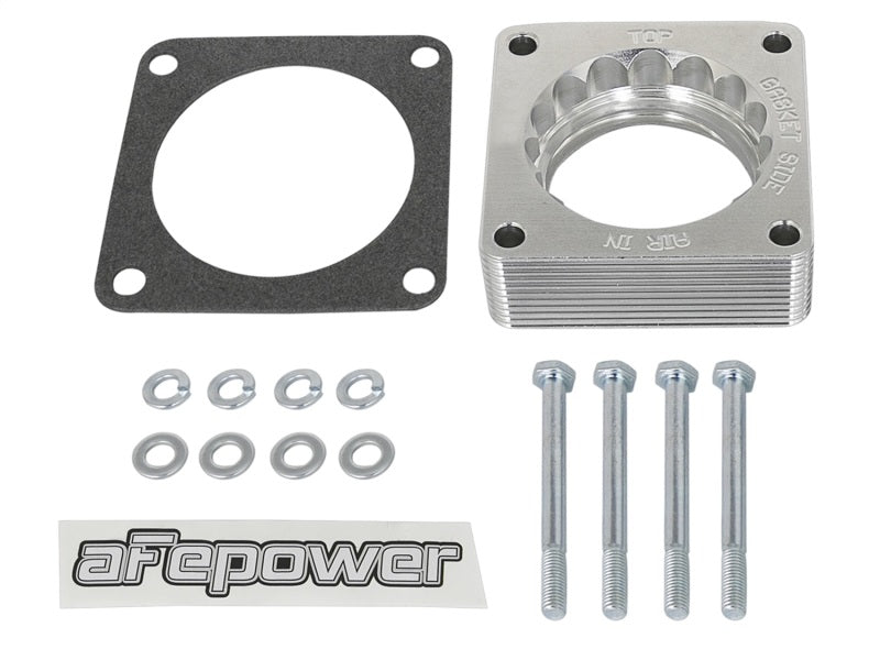 aFe Silver Bullet Throttle Body Spacer 03-06 Nissan 350Z V6 - 46-36008-C-Dub Tech