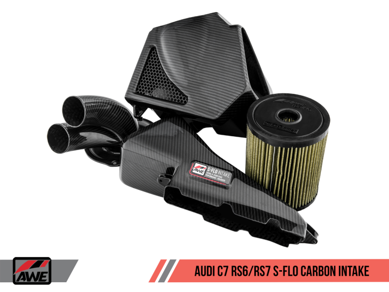 AWE Tuning Audi C7 RS6 / RS7 4.0T S-FLO Carbon - 2660-15012-C-Dub Tech