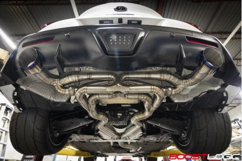 BOOST LOGIC MKV SUPRA TITANIUM EXHAUST with valves-C-Dub Tech