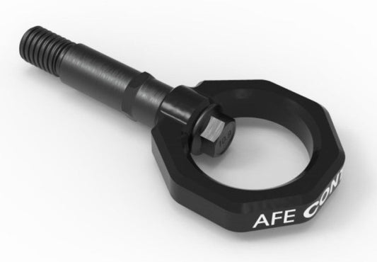 aFe Control Rear Tow Hook Black 20-21 Toyota GR Supra - 450-721002-B-C-Dub Tech
