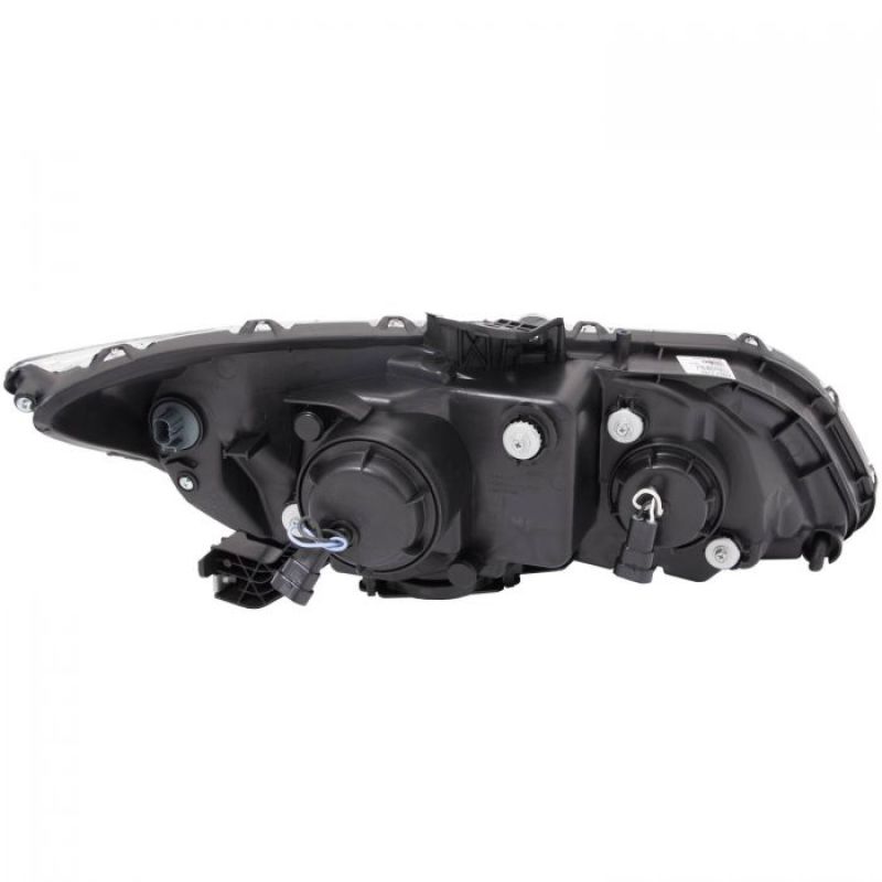 ANZO 2012-2015 Honda Civic Projector Headlights w/ U-Bar Chrome - 121478-C-Dub Tech