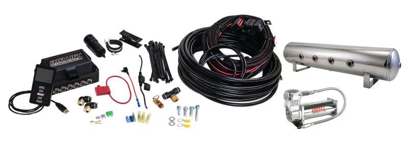 Air Lift Performance 3P (3/8 Air Line 4 Gal 7-Port - 27789-C-Dub Tech