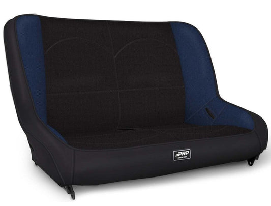 PRP Jeep TJ/LJ/JK Low Back Rear Bench - Black / - A3610-39-71