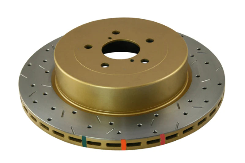 DBA 04-07 WRX/STI Turbo 10 Stud Hole Rear Drilled & - 4655XS-10