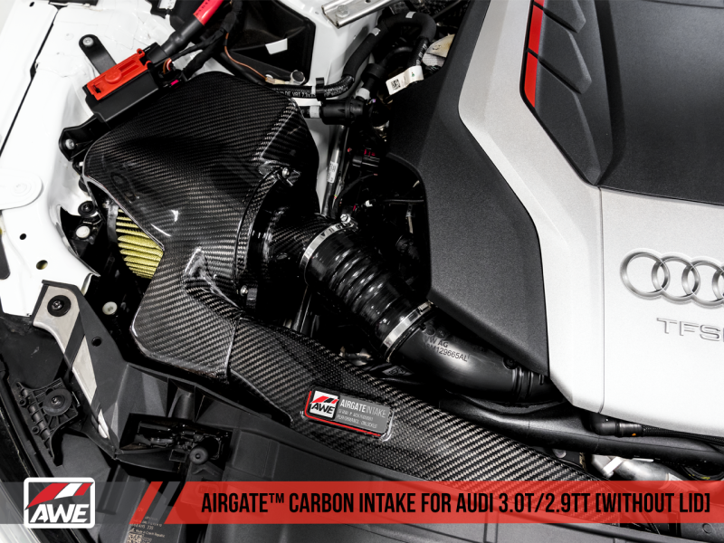 AWE Tuning Audi B9/B9.5 S4/S5/RS5 3.0T Carbon Fiber AirGate Intake - 2660-15032-C-Dub Tech