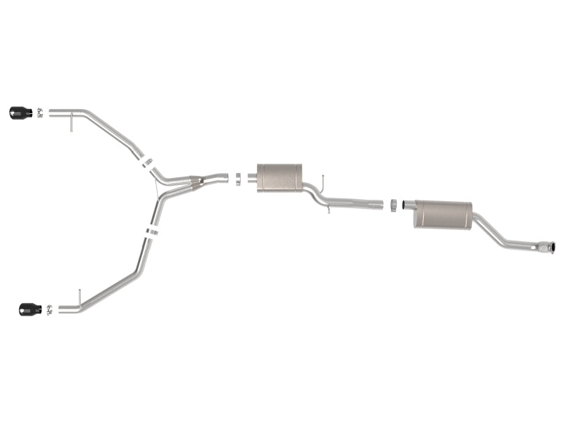 afe MACH Force-Xp 13-16 Audi Allroad L4 SS Cat-Back Exhaust - 49-36438-B-C-Dub Tech
