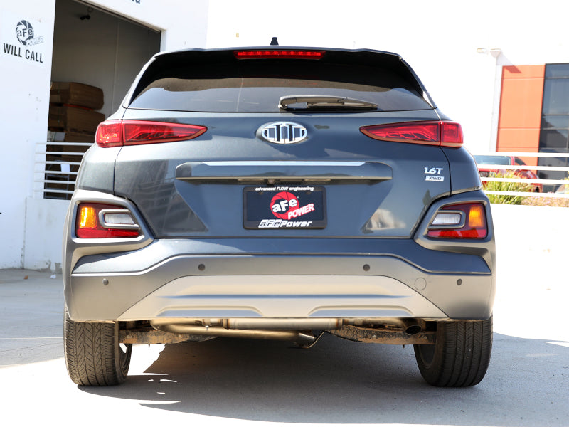 aFe Takeda 2-1/2in 304 SS Axle-Back Exhaust 18-21 Hyundai Kona - 49-37017-C-Dub Tech