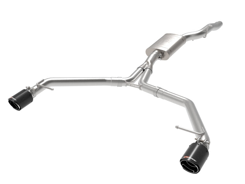 afe MACH Force-Xp 13-16 Audi Allroad L4 SS Axle-Back Exhaust - 49-36437-C-C-Dub Tech