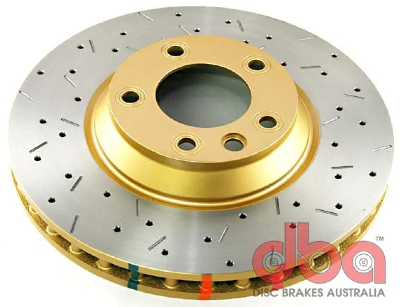 DBA 3/06-08 Audi Q7 Front Drilled & Slotted 4000 Series - 42246XS