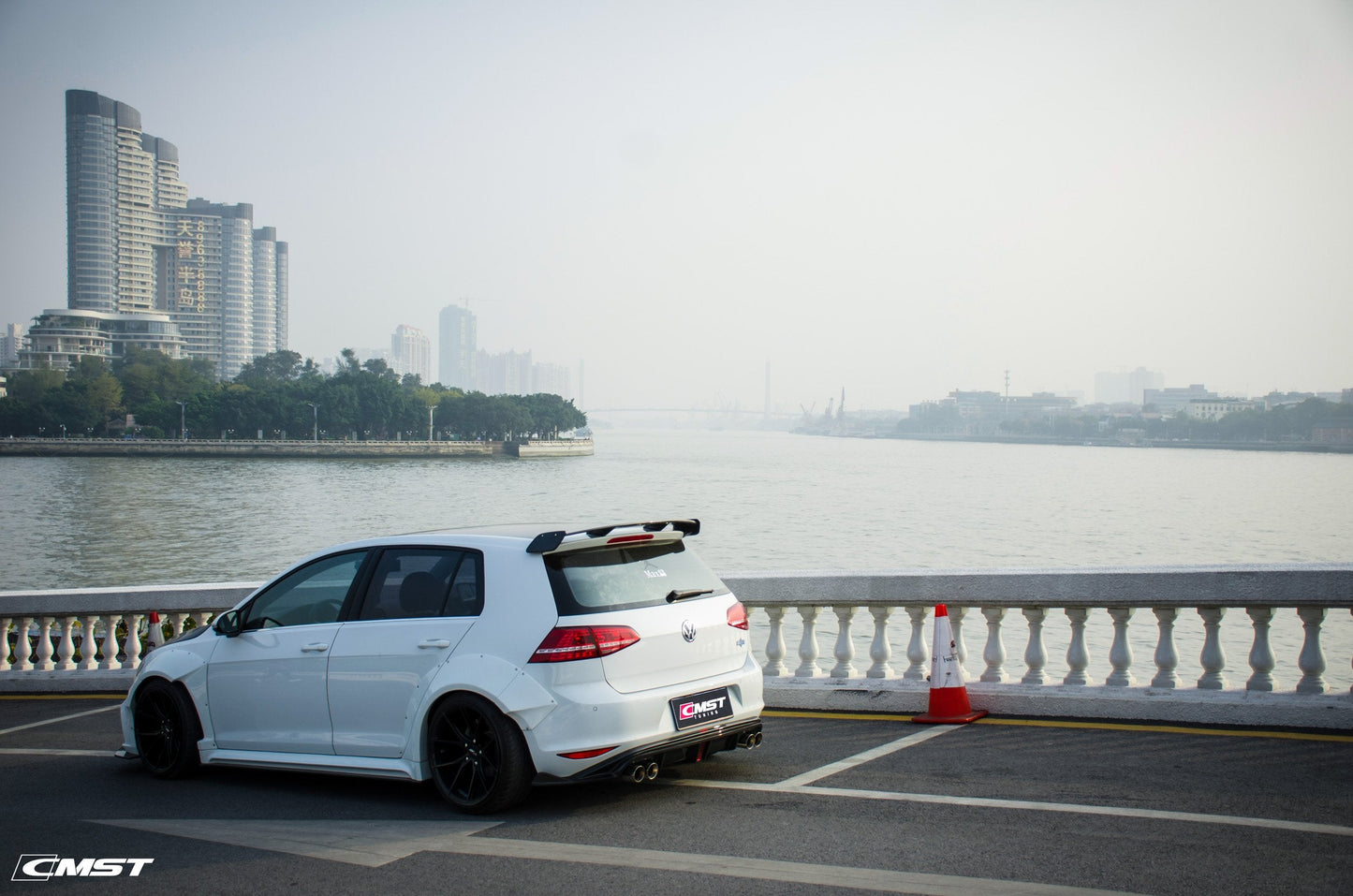 CMST Carbon Fiber Spoiler Wing for Volkswagen Golf MK7 2012-2020