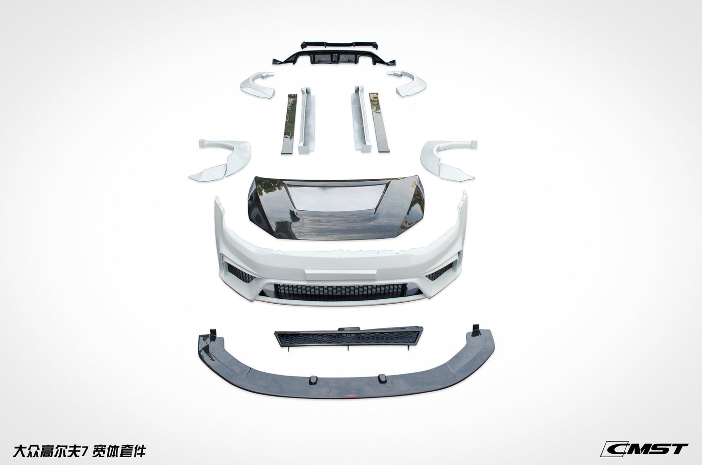 CMST Carbon Fiber Spoiler Wing for Volkswagen Golf MK7 2012-2020