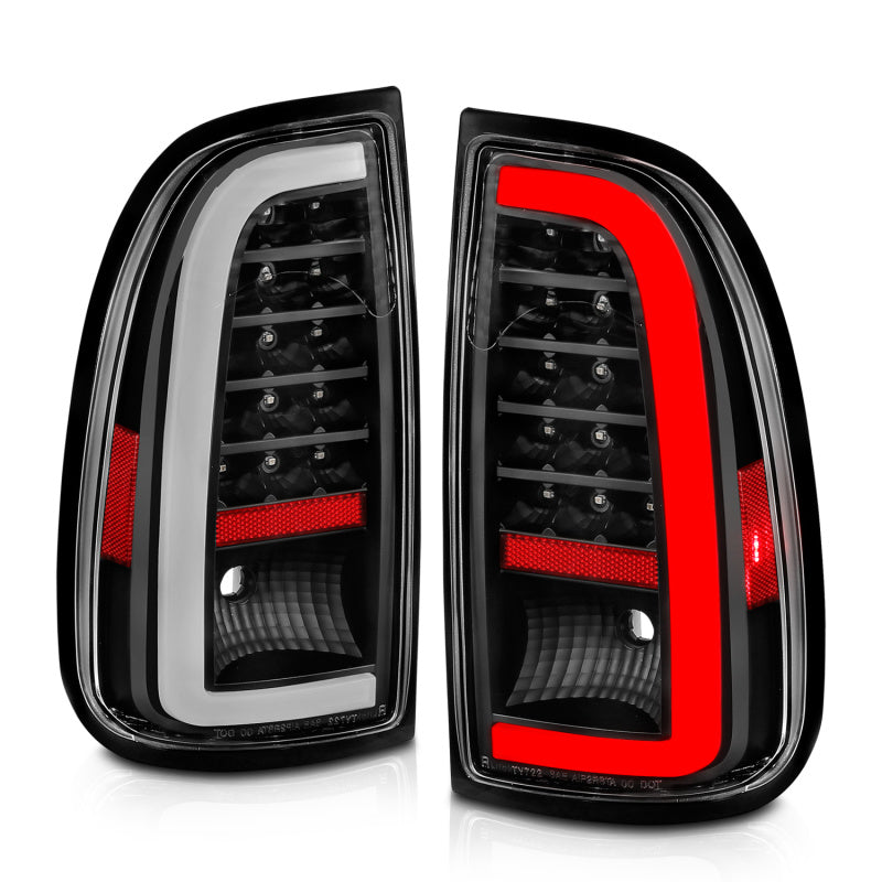 ANZO 00-06 Toyota Tundra LED Taillights w/ Light Bar Black - 311411-C-Dub Tech