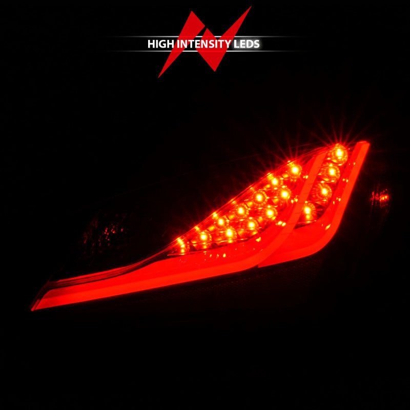 ANZO 10-13 Hyundai Genesis 2DR LED Taillights Smoke - 321347-C-Dub Tech